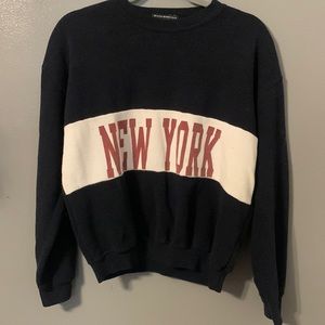 Brandy Melville New York crew neck